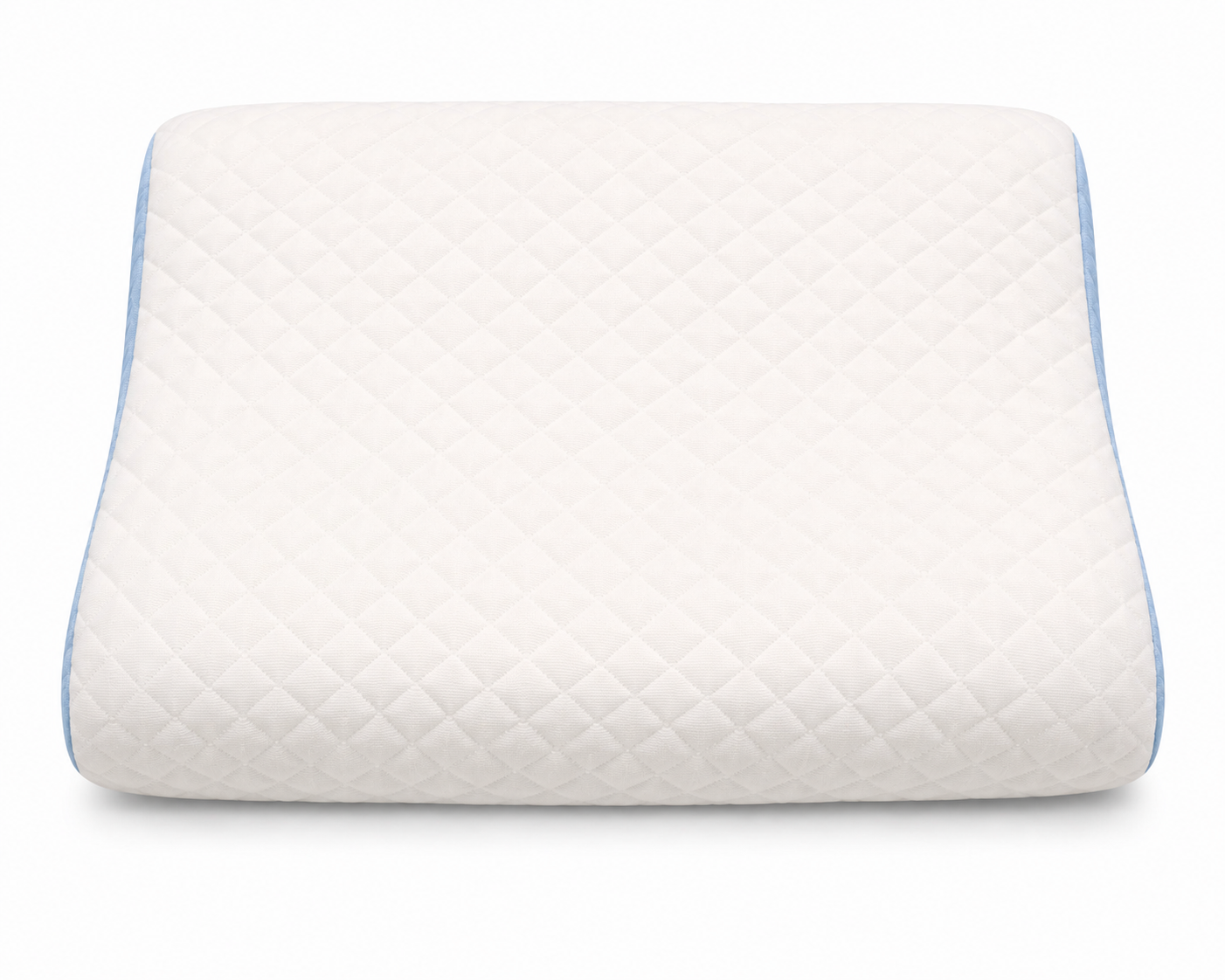 SlumberOrtho Orthopaedic Cervical Memory Foam Pillow (Pack of 2) | Ergonomic Neck Support Pillow for Side & Back Sleepers