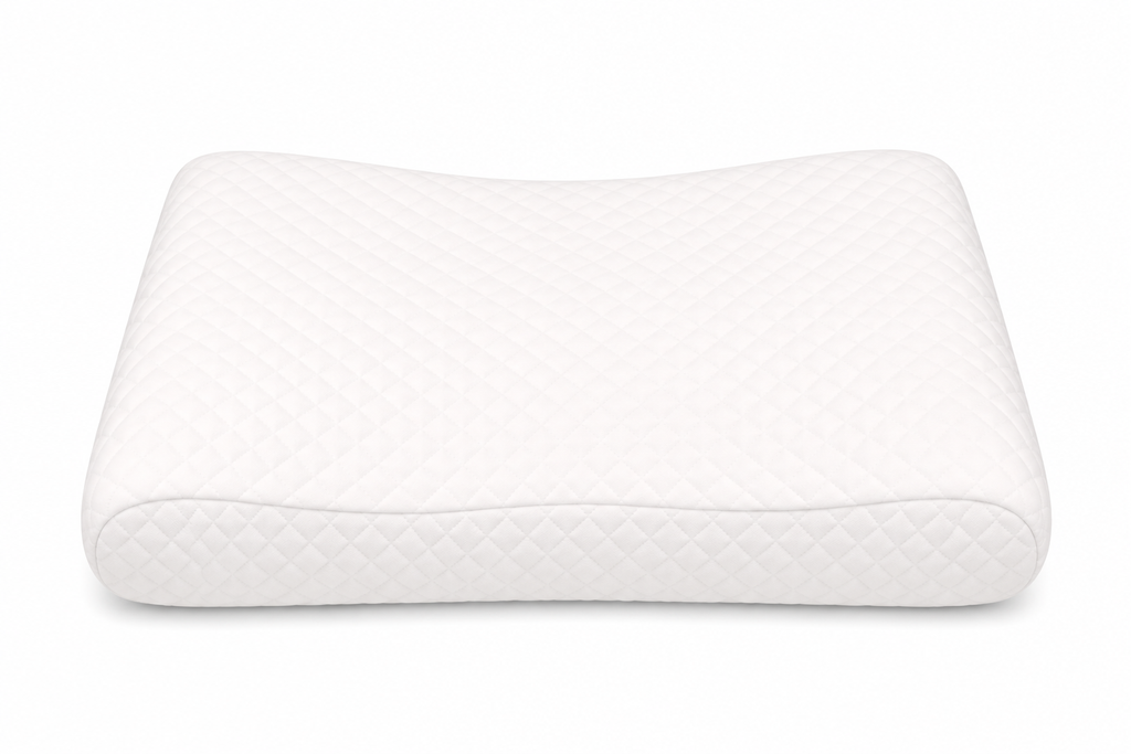 SlumberOrtho Orthopaedic Cervical Pillow Big | Ergonomic Memory Foam Neck Support Pillow for Side & Back Sleepers
