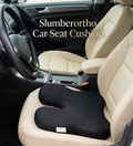 SlumberOrtho Orthopedic Memory Foam Car Seat Cushion | Ergonomic Coccyx Seat Cushion for Car, Office & Wheelchair