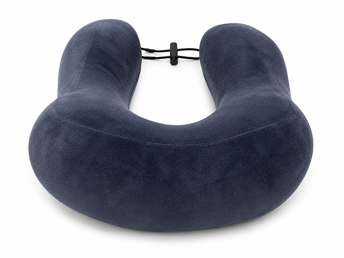 SlumberOrtho Ergonomic Travel Neck Pillow for Neck and Head Support