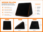 size of slumberortho wedge pillow